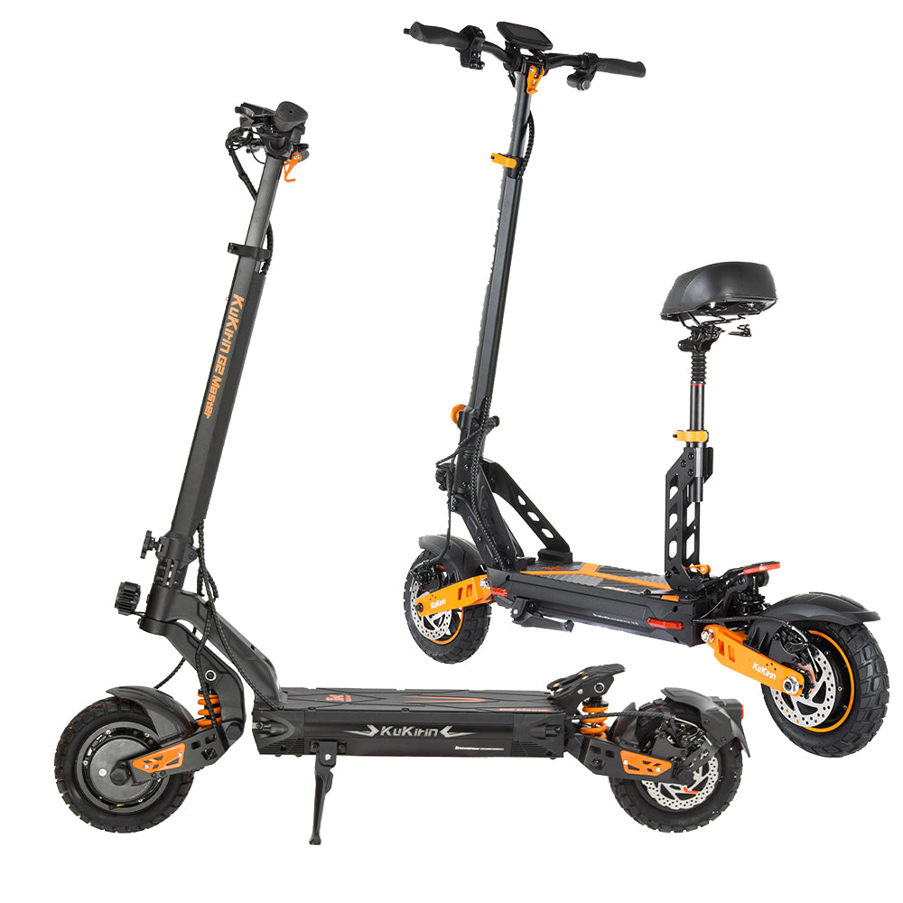KuKirin G2 Master + G2 Max Electric Scooters (2-Pack)