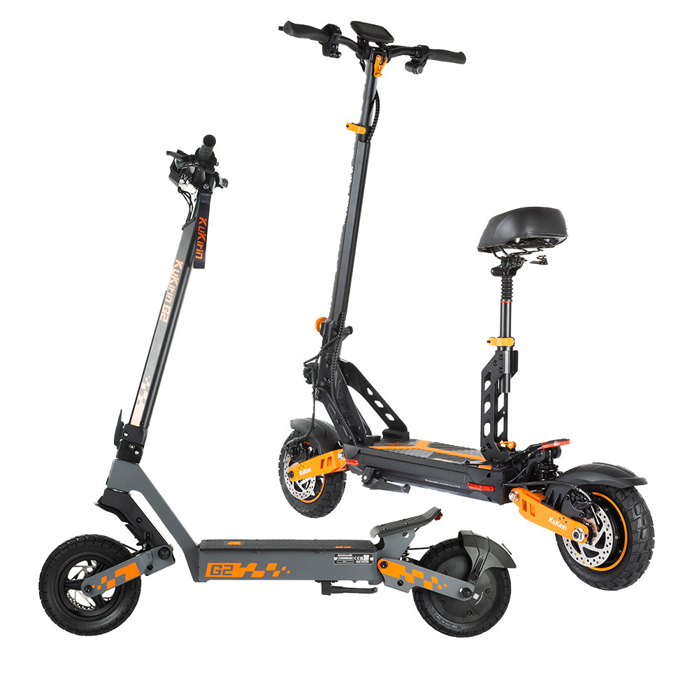KuKirin G2 + G2 Max Electric Scooters (2-Pack)