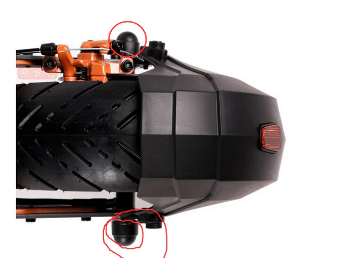 Motor Screw Caps Both Sides for KuKirin G4